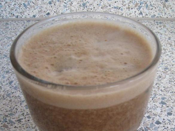 Kaffee Mel, Bananen-Eiskaffee, vegan, schnell und lecker