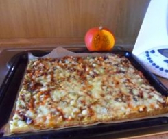 Vegetarische Kartoffelpizza
