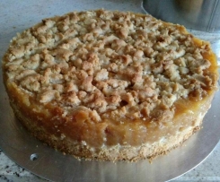 Weinapfelkuchen mit Streuselkruste