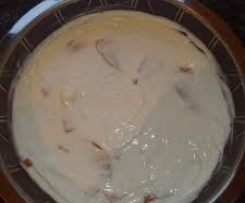 Pfirsich-Mascarpone-Creme