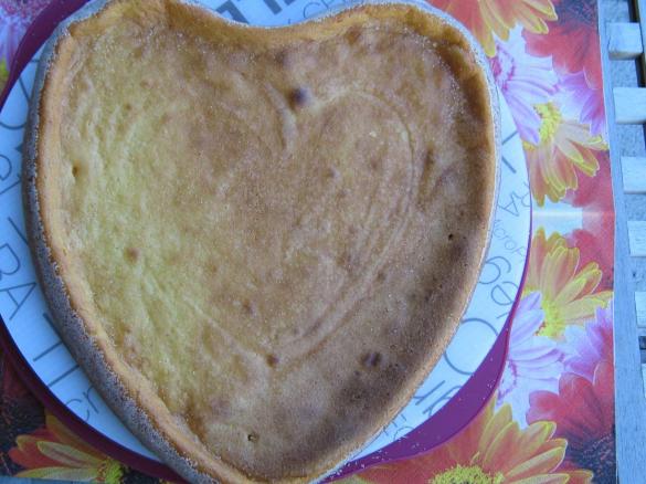 Schneller Käsekuchen OHNE Boden á la Geli