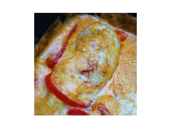 Paprika-Sahne-Hähnchen