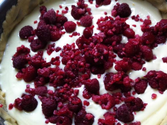 Himbeer-Schmand-Käsekuchen