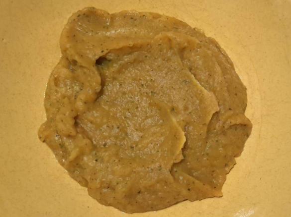 Süßkartoffel-Steckrüben -Zucchini-Brei auf Vorrat