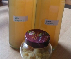 Grüner Eistee Zitronen Sirup und Zitronen Aroma 2 in 1 Rezept 