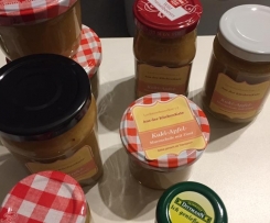 Apfel-Kaki-Marmelade mit Zimt
