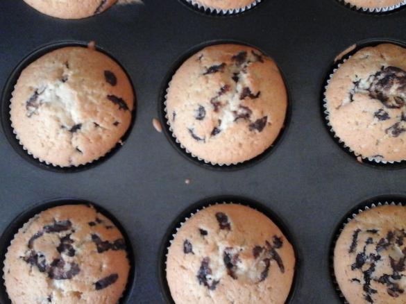 Muffins mit Schokostreusel