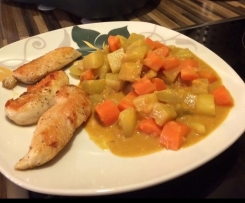 Vegetarisches / Veganes Mafé (Gemüse in Erdnusssoße)