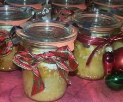 Mini-Stollen im Glas