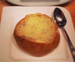 Clam chowder Neuengland Boston style