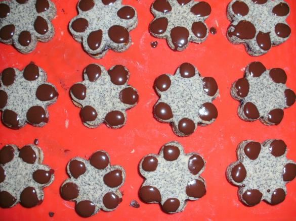 Mohnblumen mit Pflaumenmus  -  RdT am 17.3.2012