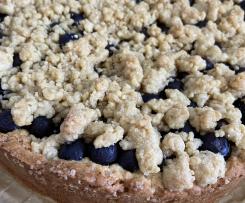 Heidelbeerkuchen mit Streusel