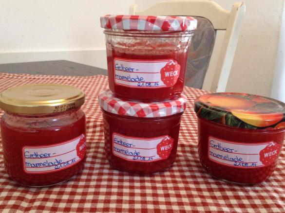 Erdbeermarmelade