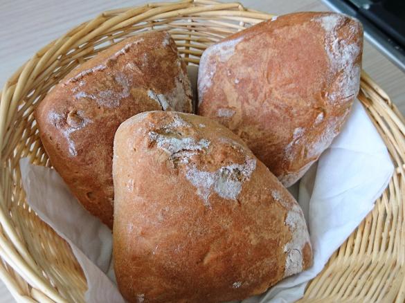 Leckere Dinkel Roggen Brötchen