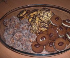 Weihnachts-Glitzer-Kugeln