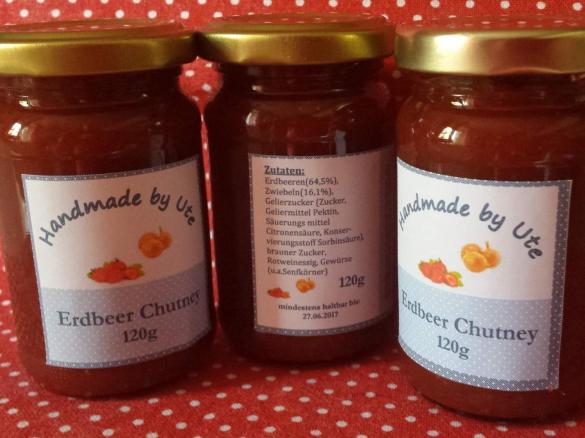Erdbeer Chutney