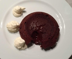 Schokoladenküchlein mit flüssigem Kern