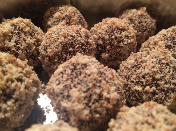 Superschnelle, gesunde, low-carb Energiekugeln (raw bites)