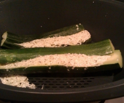Gefüllte Zucchini mit Feta