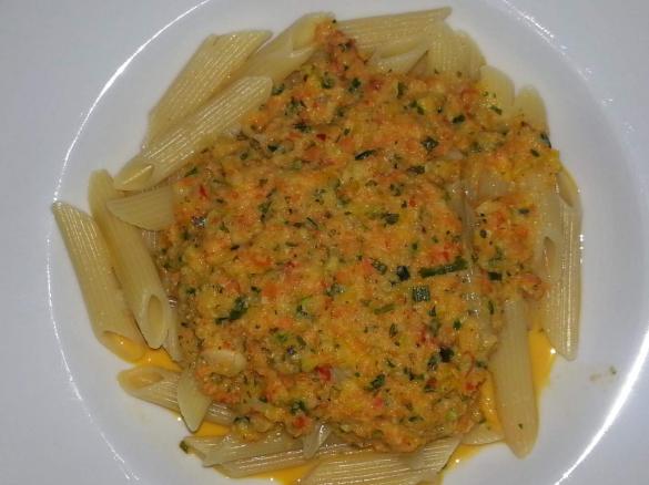 Gemüsesosse für Nudeln