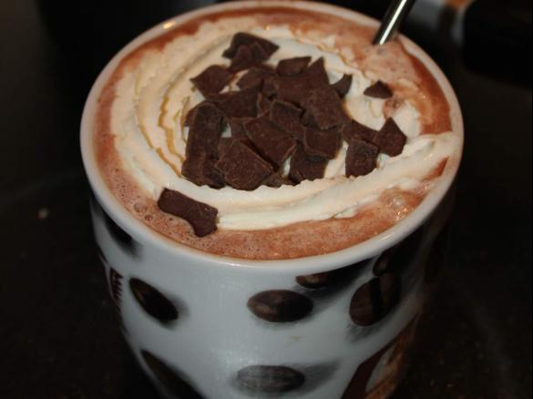 Kokos-Trinkschokolade