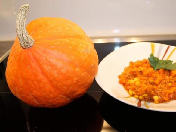 Variation von Feuriges Kürbischilli