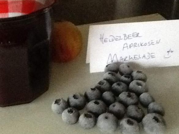 Heidelbeer-Aprikosen-MARMELADE 