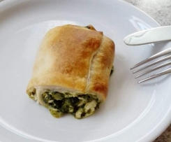 Spinat-Feta-Rolle