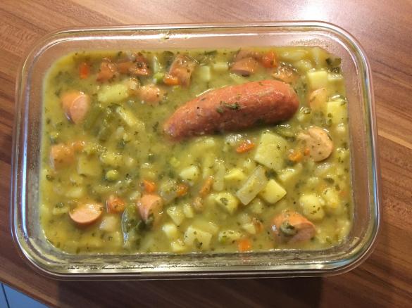 Opa's bayrische Kartoffelsuppe (Variation)