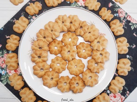 Vanille - Kekse (Teig für Plätzchenpresse)