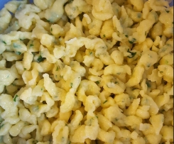 Bärlauchspätzle