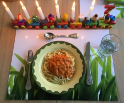 Omas Kinder-Tomatensauce für Spaghetti