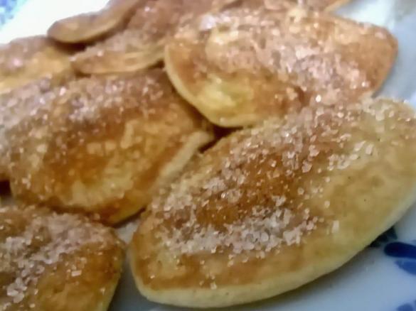 holländische Poffertjes treffen italienische Crema
