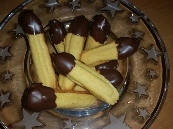 Orangenzungen / Marzipanstangen