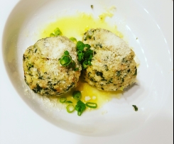 Spinat-Käse-Knödel