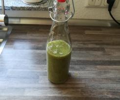 erfrischender Kiwi-Minz-Drink