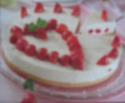 Erdbeer-Mandarinen-Frischkäse-Traum