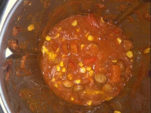 Würstchenpfanne/Würstchengulasch