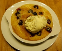 Blaubeerauflauf