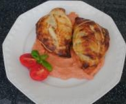 Lachs oder Thunfisch Pirogge an Cocktailsoße - RdT am 8.4.2011