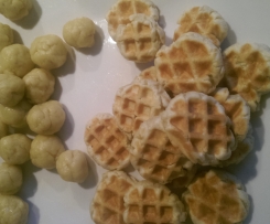 Waffelkekse mit Banane