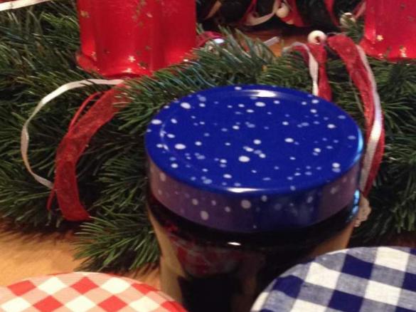 Heidelbeer-Feuerzangenbowle-Marmelade