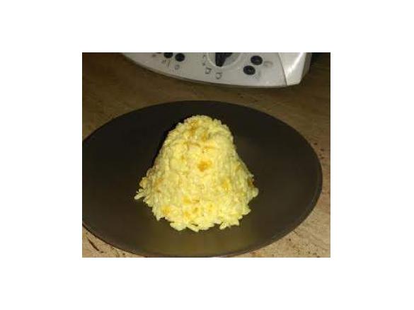 Curry Reissalat mit Mandarinen