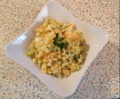 Leckerer Rohkost mit Weisskraut & Karotten