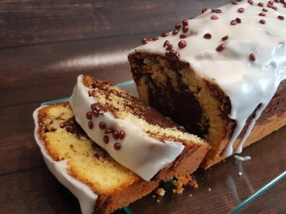 Marmorkuchen mit Schmand