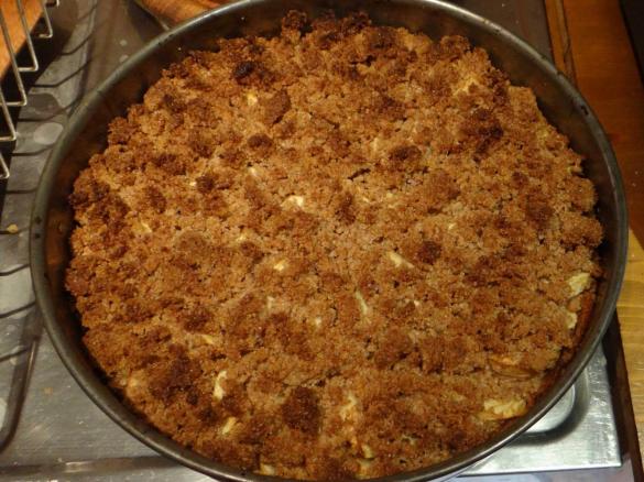 Apfelkuchen Bio-Variante