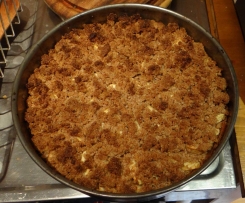 Apfelkuchen Bio-Variante