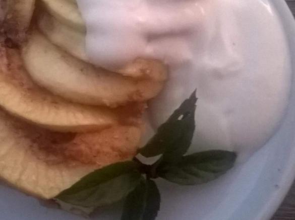 Rahm Apfelkuchen vom Blech