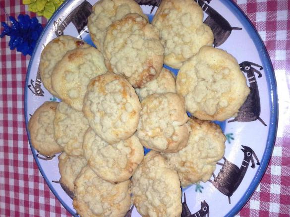 Karamell-Streusel-Kekse