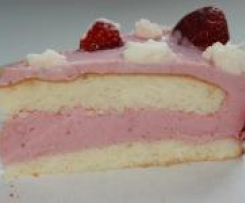 Erdbeer-Quark-Sahne-Torte